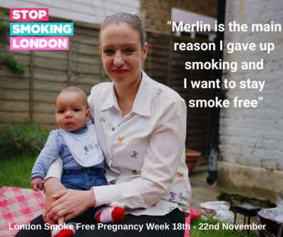 Celebrating London Smoke Free Pregnancy Week